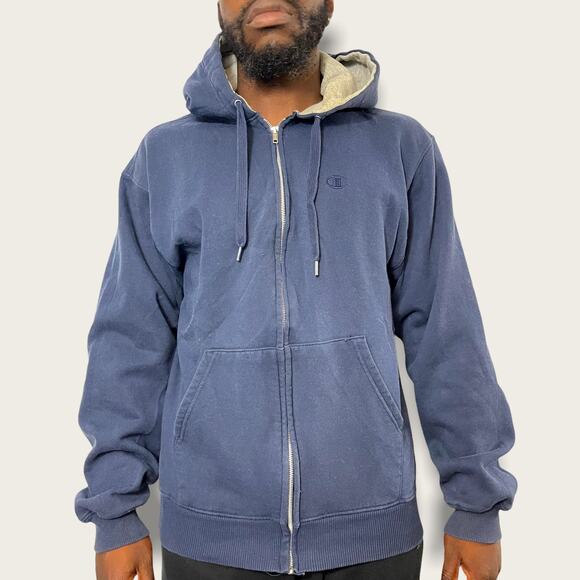 Champion basic essential zip hoodie medium - Picture 1 of 4